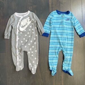 Nike Baby Boys Sleepers - Set of 2